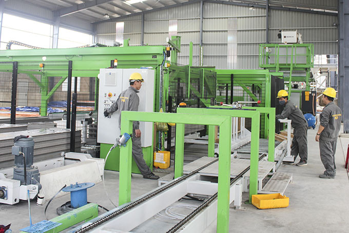 Một doanh nghiệp mới vào hoạt động tại Cụm Công nghiệp Diên Phú - VCN.