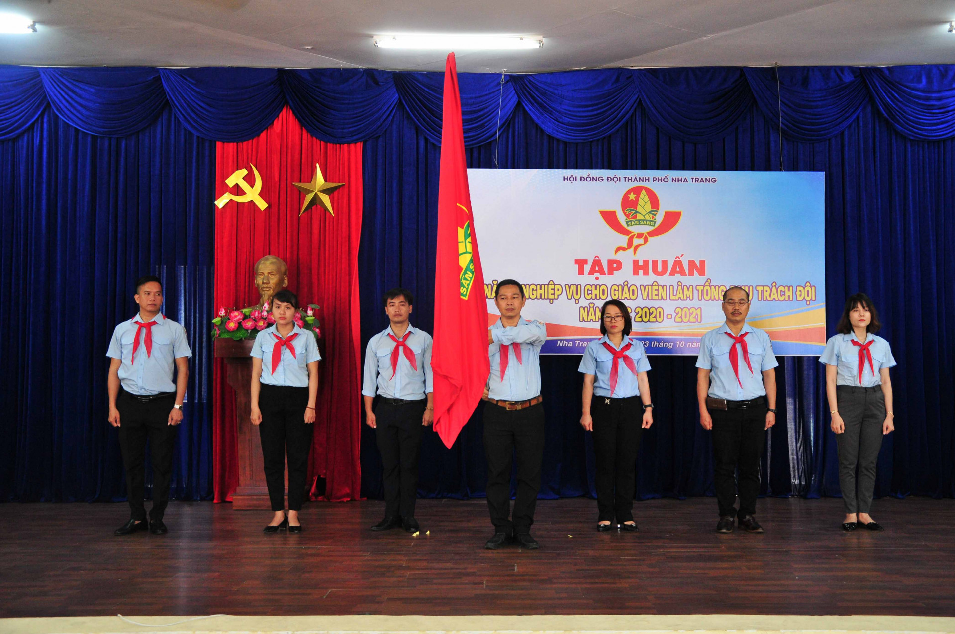 Hội đồng Đội TP. Nha Trang khai mạc lớp tập huấn