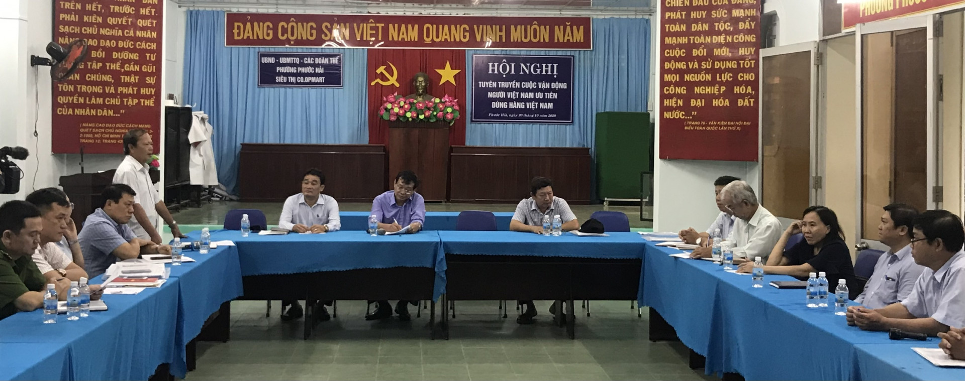 Ban chỉ đạo phòng, chống dịch bệnh ở người tỉnh Khánh Hoà làm việc với phuòng Phước Hải về phòng, chống dịch bệnh SXH 