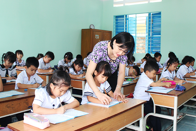 Trường Tiểu học Vạn Giã 1: Điểm sáng của ngành Giáo dục