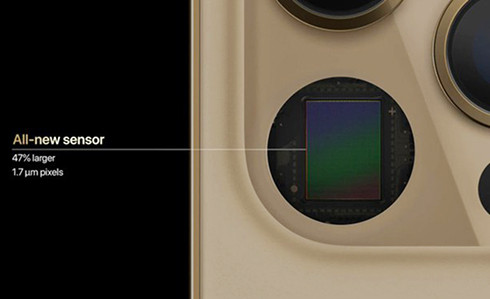 Apple nâng cấp cảm biến trên iPhone 12 Pro để việc chụp ảnh thêm tốt hơn