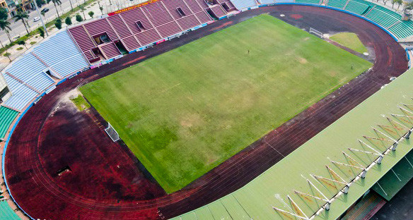 Sân bóng Việt Trì (Phú Thọ) sẽ là nơi diễn ra trận giao hữu giữa đội tuyển Việt Nam và U22 Việt Nam vào ngày 27-12