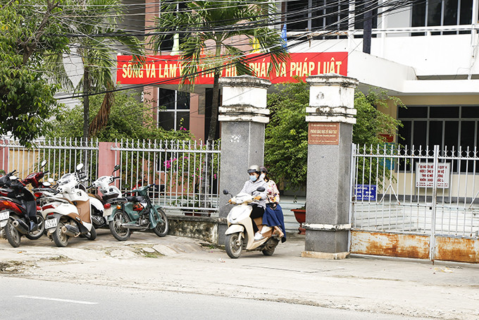  Một góc Phòng Giáo dục và Đào tạo thị xã Ninh Hòa.