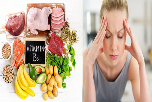 Rối loạn tiền đình nên bổ sung vitamin B6 cho cơ thể. Đồ họa: Hồng Nhật