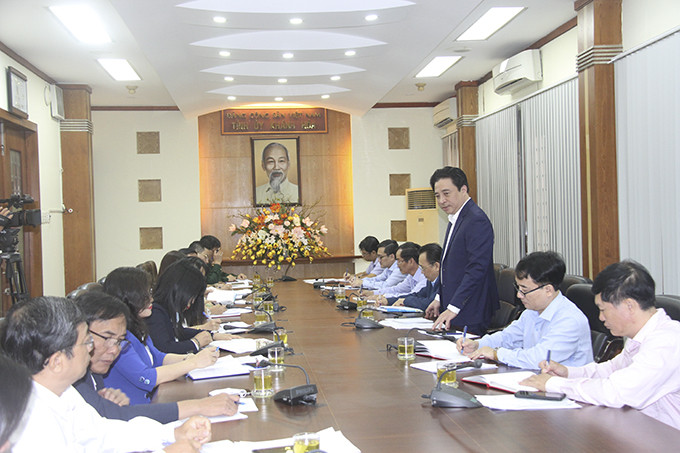 Ông Nguyễn Khắc Toàn kết luận cuộc họp