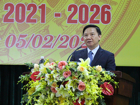 Ông Nguyễn Khắc Định phát biểu chỉ đạo tại hội nghị