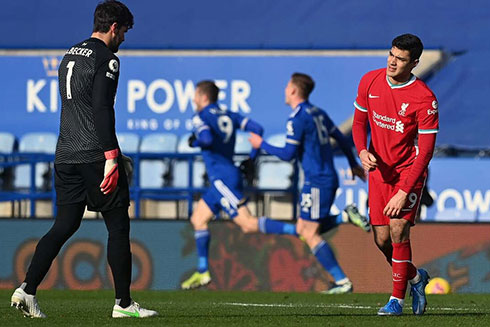 Thua Leicester City ở vòng 24 Ngoại Hạng Anh là một đòn đau đối với tham vọng bảo vệ ngôi vương của câu lạc bộ Liverpool.