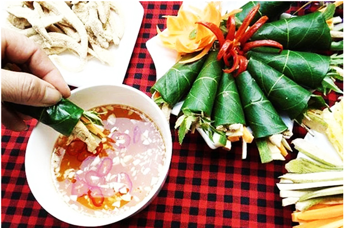 Nem chạo Nam Định