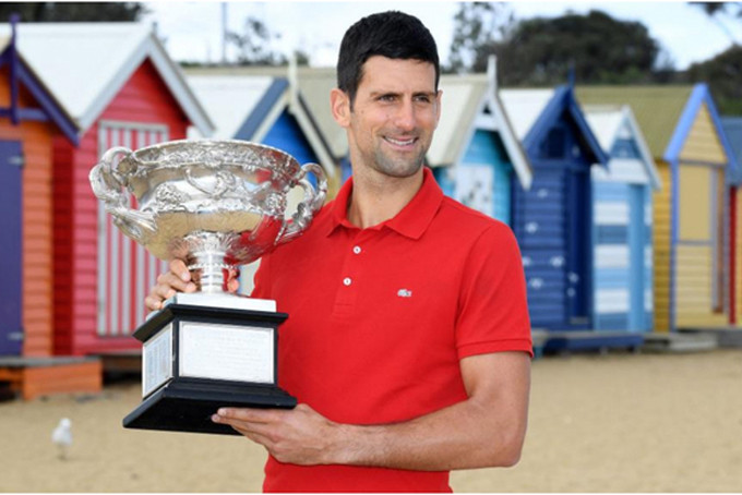 Djokovic nghỉ thi đấu dài hạn sau chức vô địch Australian Open 2021. (Ảnh: Getty).