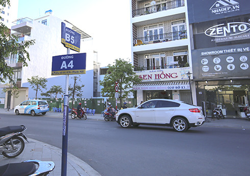 Các tuyến đường trong các đô thị mới ở Nha Trang chưa được đặt tên.