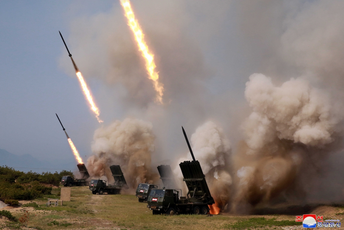 Tướng Glen VanHerck nhận định, Triều Tiên có thể thử nghiệm tên lửa đạn đạo xuyên lục địa “trong tương lai gần”. Ảnh: KCNA