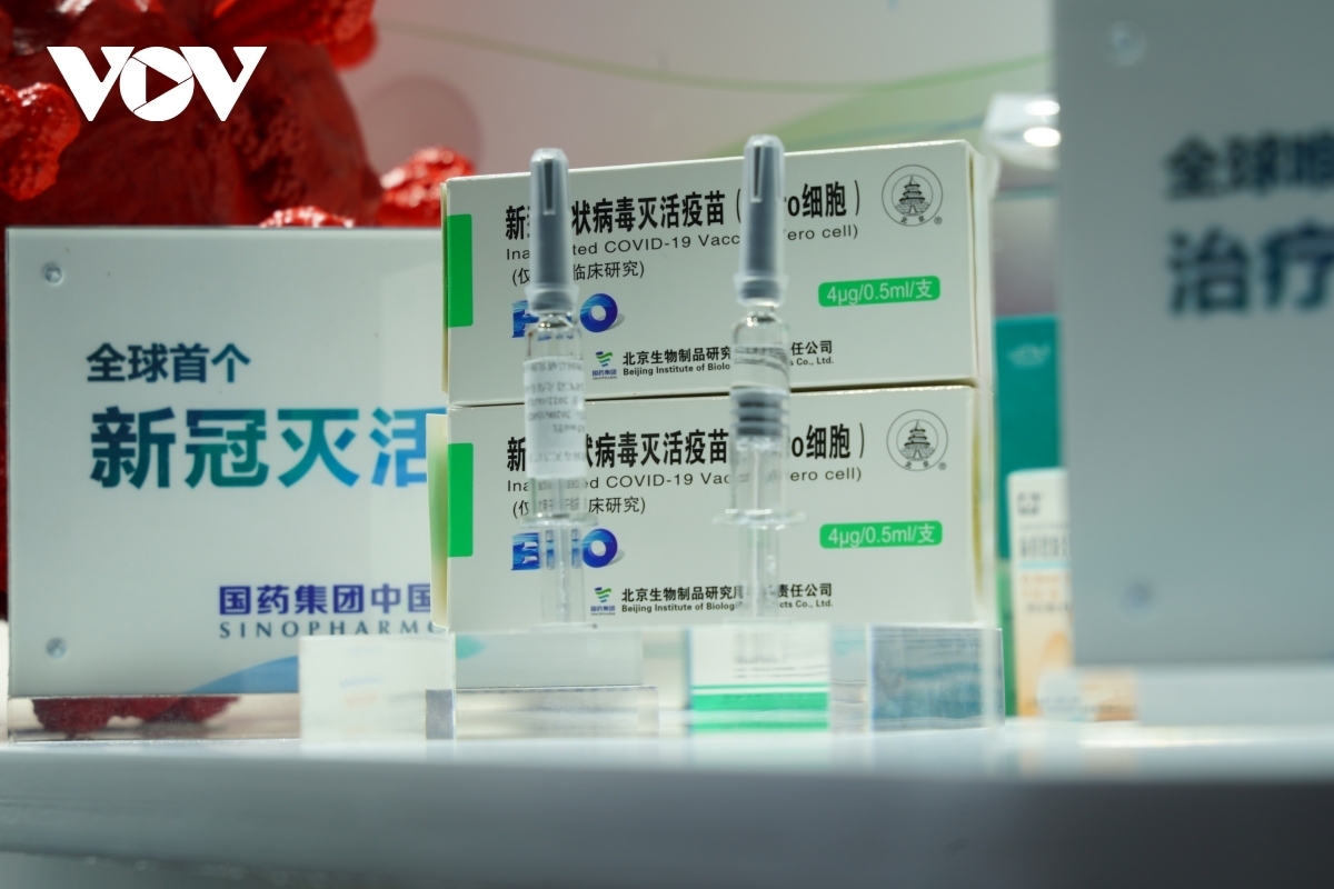 Một trong hai loại vaccine Covid-19 do hãng Sinopharm của Trung Quốc sản xuất.