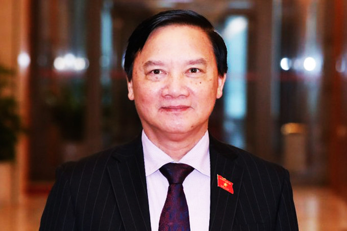 Tân Phó Chủ tịch Quốc hội Nguyễn Khắc Định