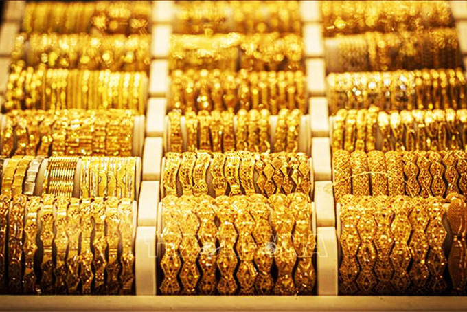 Giá vàng trong nước sáng 7/4 tăng nhẹ và ổn định trên mốc 55 triệu đồng/lượng.