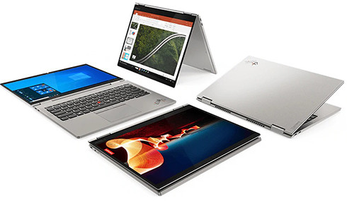   Mẫu máy ThinkPad X1 Titanium Yoga có thể  "biến hình " nhiều chế độ sử dụng