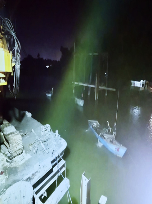 Khu vực dự án Đập ngăn mặn trên sông Cái: Cát bị khai thác trái phép