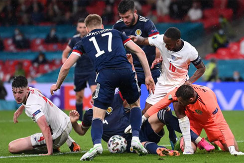 Đội tuyển Anh đã có trận hòa 0-0 đáng thất vọng trước đội tuyển Scotland.