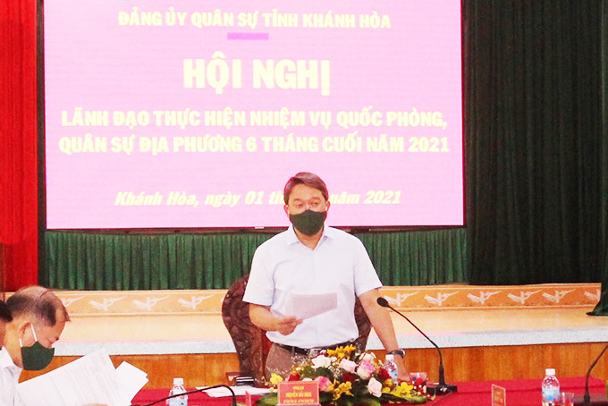 Ông Nguyễn Hải Ninh phát biểu chỉ đạo tại hội nghị.