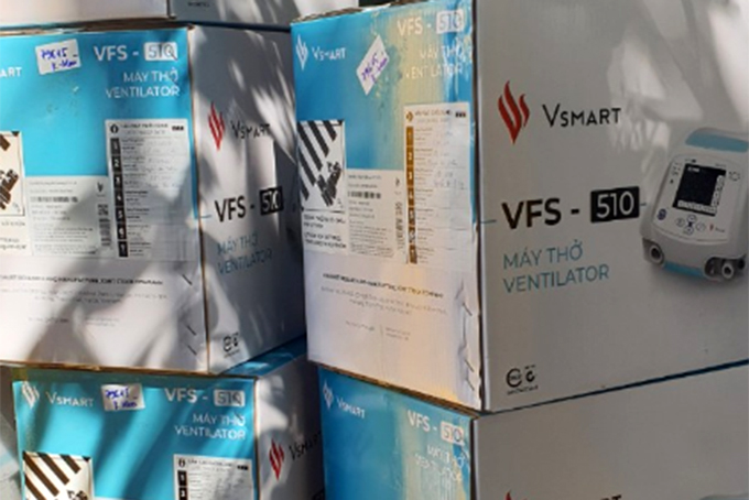 Tập đoàn Vingroup tài trợ nhiều máy móc thiết bị y tế cho Khánh Hòa phòng, chống dịch Covid-19