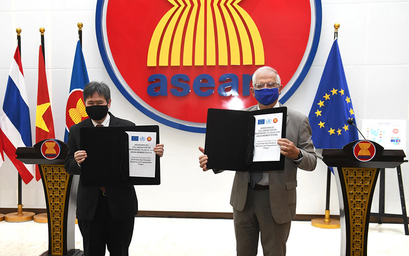 ASEAN thúc đẩy quan hệ với các đối tác. Ảnh ASEAN.ORG