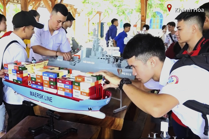 Cuộc thi mô hình tàu thủy: Sân chơi sáng tạo cho sinh viên, học sinh