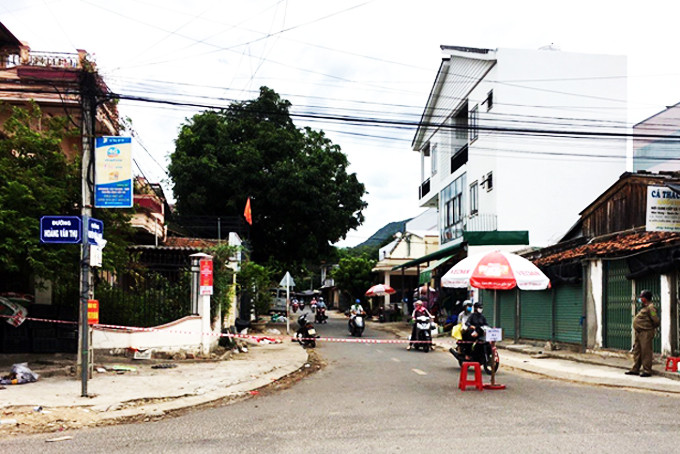 Khu vực chợ Cam Lộc (TP. Cam Ranh).