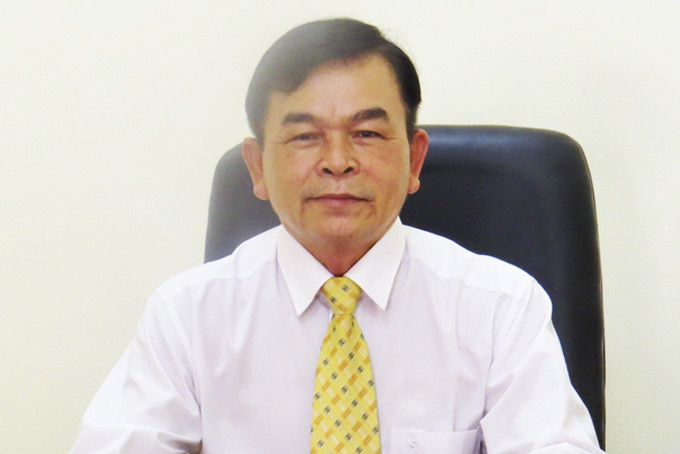 Ông Lê Văn Hoa - Chủ tịch Hội Chữ thập đỏ tỉnh Khánh Hòa