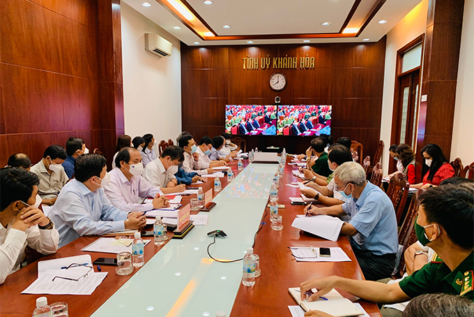 Hội nghị toàn quốc sơ kết công tác kiểm tra, giám sát và thi hành kỷ luật của Đảng