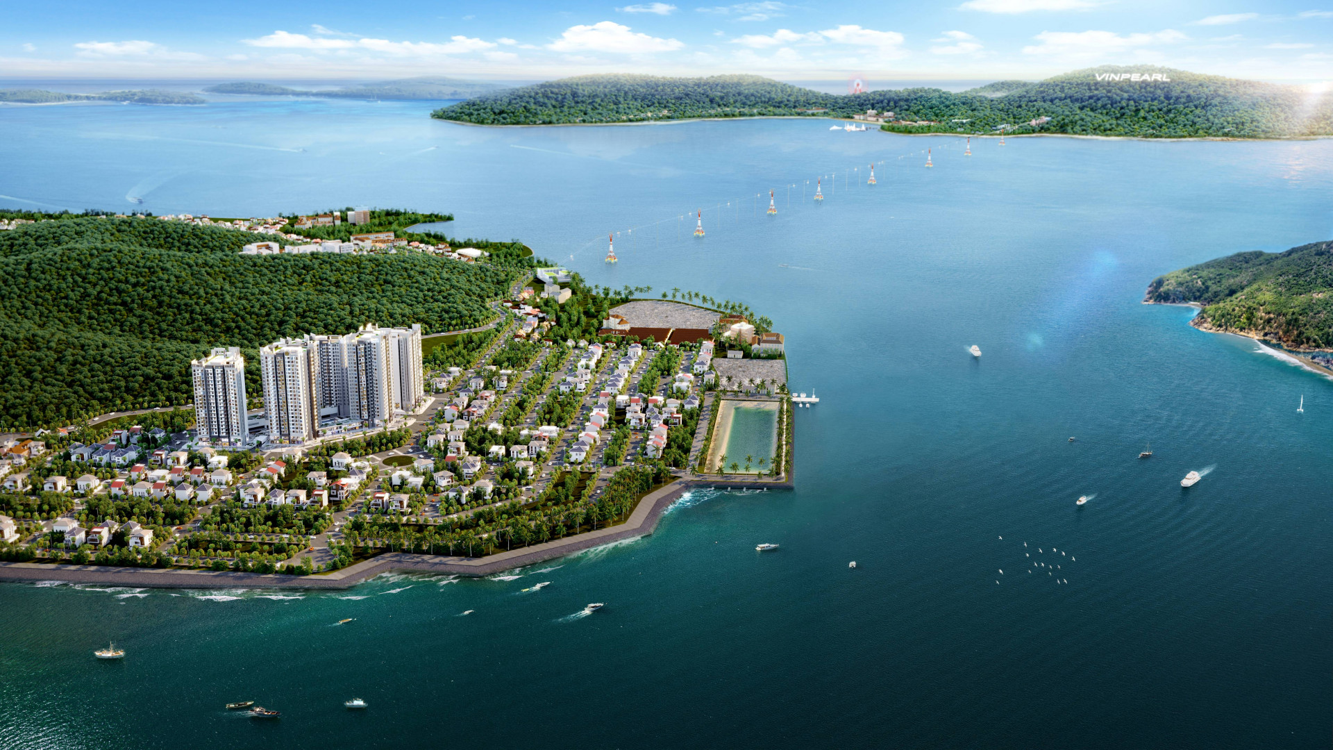 New Galaxy Nha Trang tọa lạc ngay trái tim khu đô thị An Viên liên kết trực tiếp với đường Trần Phú và đa dạng tiện ích của phố biển. Ảnh Hưng Thịnh Land