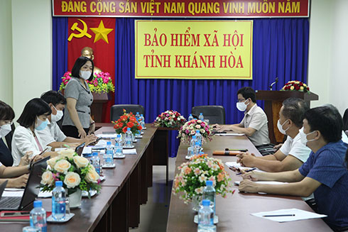 Kiểm tra công tác cải cách hành chính tại Bảo hiểm xã hội tỉnh Khánh Hòa