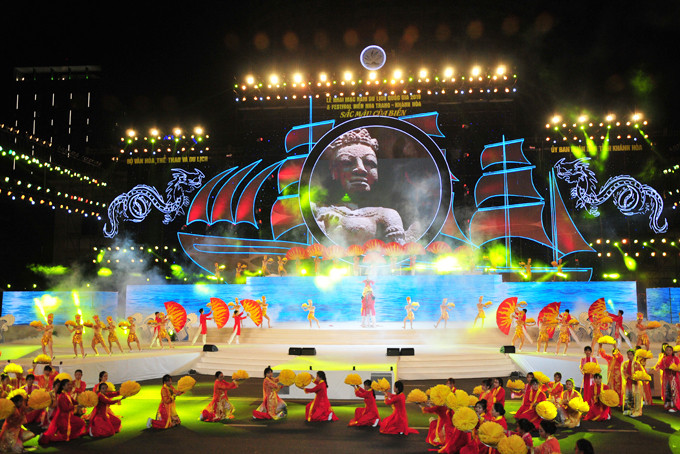Festival Biển Nha Trang - Khánh Hòa - một sinh hoạt văn hóa thu hút được sự quan tâm của đông đảo du khách trong và ngoài nước. (Ảnh minh họa).