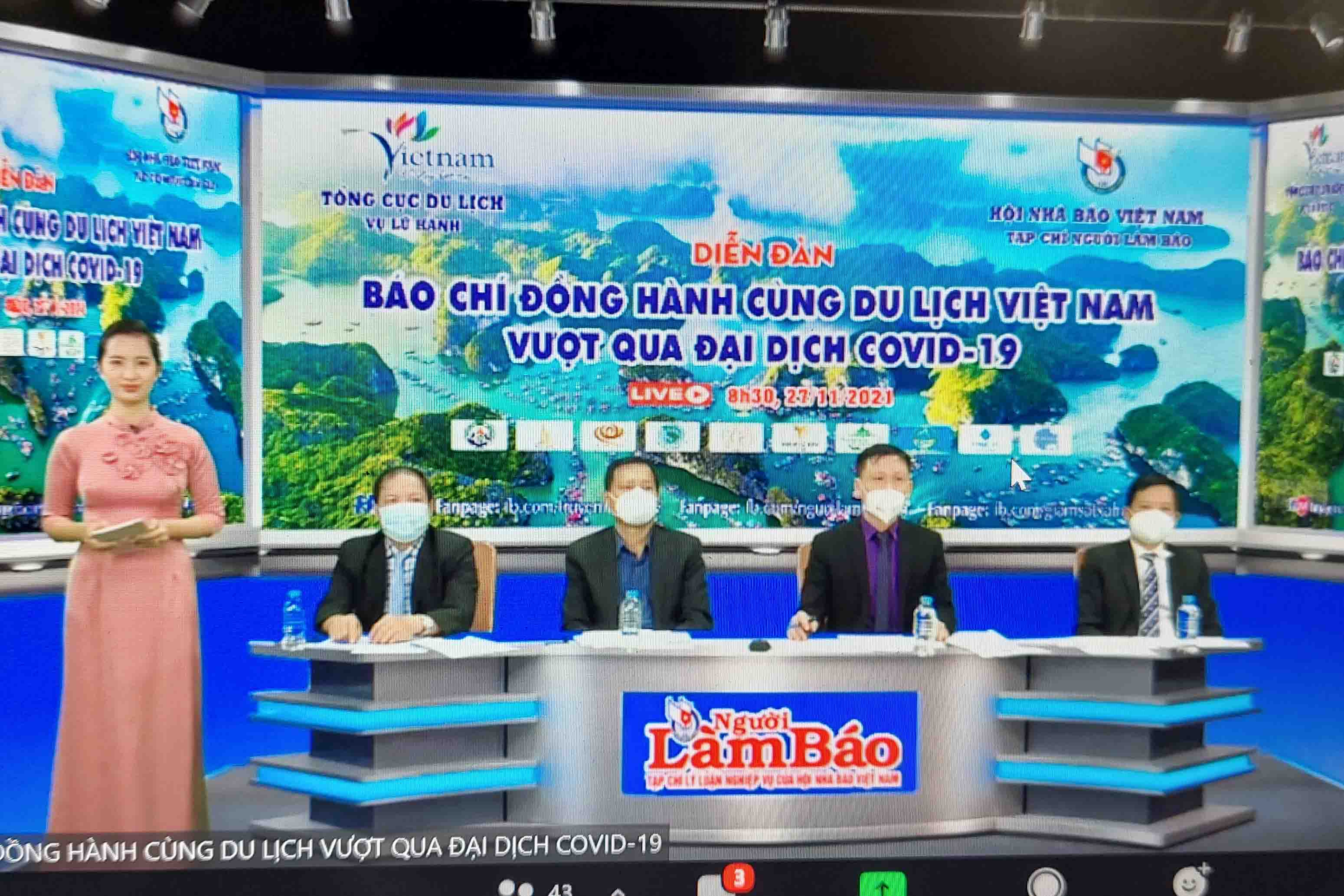 Báo chí đồng hành với du lịch vượt qua đại dịch Covid-19