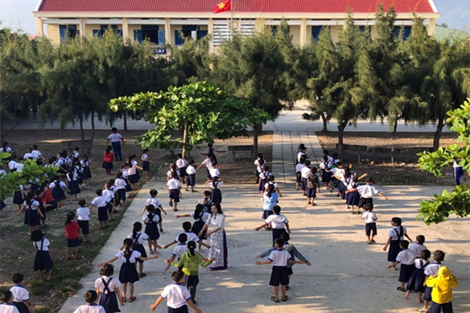 Trường Tiểu học Ninh Diêm (ảnh chụp năm 2020)