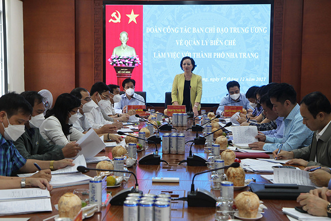 Bà Phạm Thị Thanh Trà kết luận. 