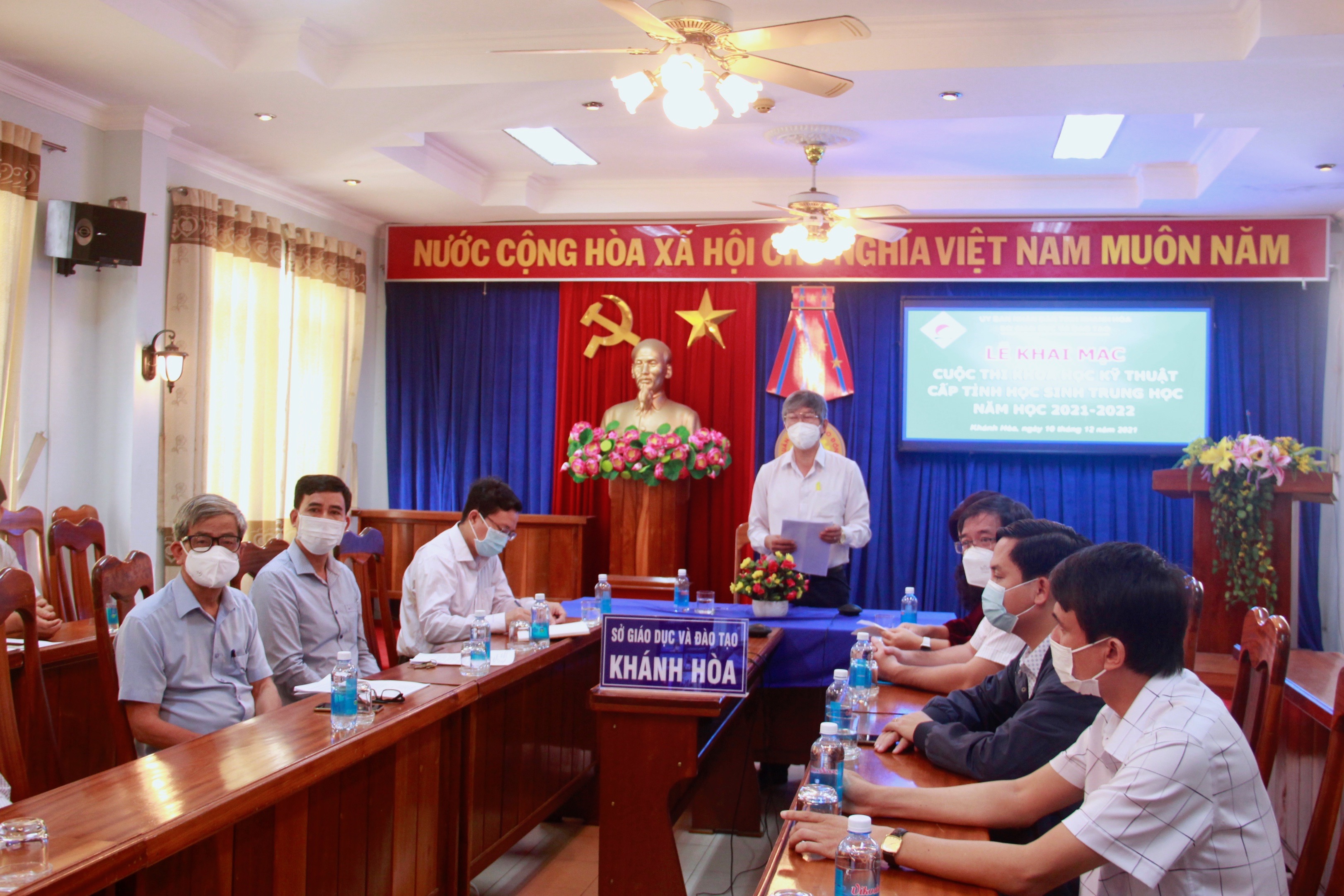 Khai mạc Cuộc thi Khoa học Kỹ thuật năm học 2021-2022