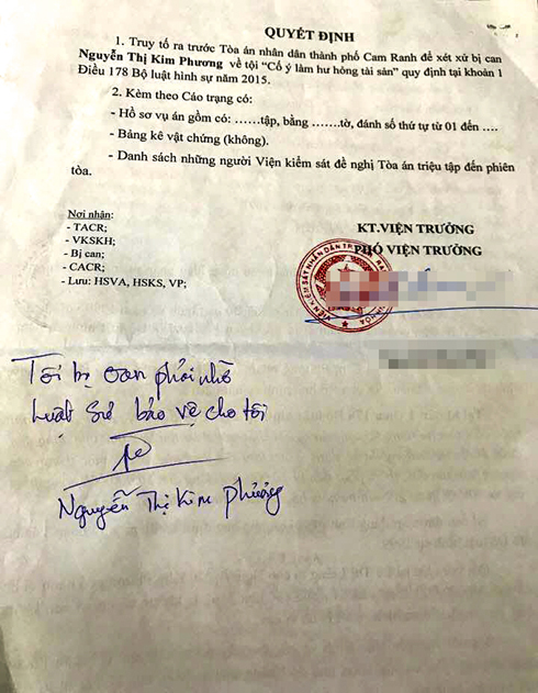 Vụ sửa nhà mua bị truy tố ở TP. Cam Ranh: Không cấu thành tội phạm