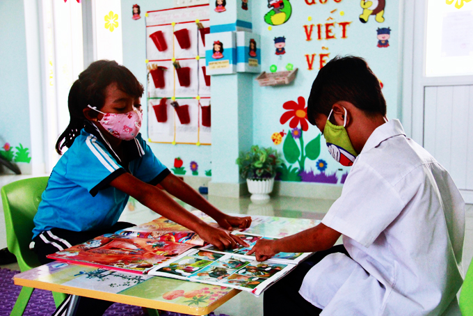 Từng bước nâng cao chất lượng thư viện trường học