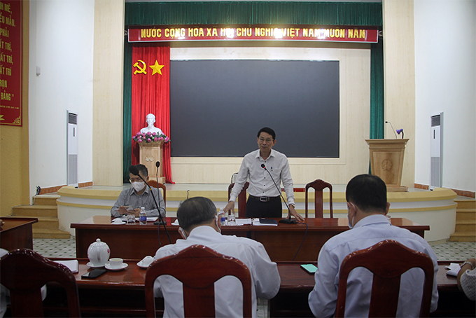 Lãnh đạo tỉnh Khánh Hòa kiểm tra công tác phòng, chống dịch Covid-19 tại Diên Khánh
