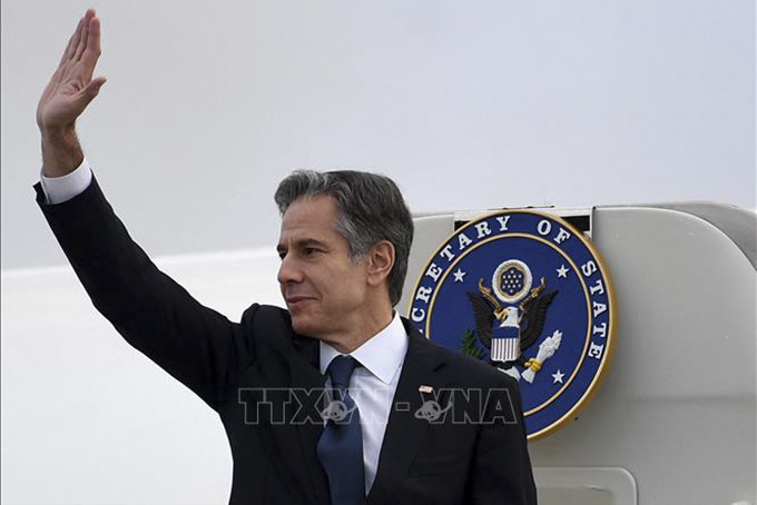 Ngoại trưởng Mỹ Antony Blinke. Ảnh: AFP/TTXVN