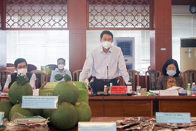 Đề nghị công nhận 19 sản phẩm OCOP cấp tỉnh năm 2021