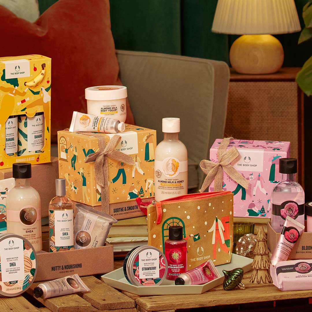 Thân thiện với môi trường, The Body Shop mang đến nhiều set quà chăm sóc cơ thể đẹp mắt