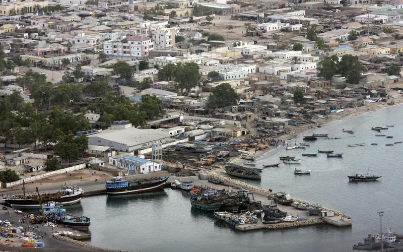 Thị trấn cảng Bossaso, miền bắc Somalia. (Ảnh: Reuters)