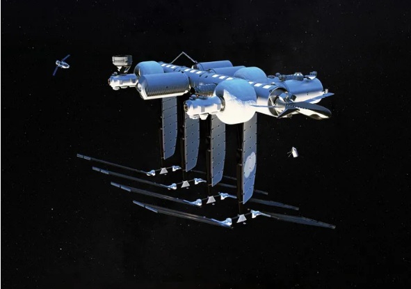 Hình ảnh thiết kế trạm vũ trụ Orbital Reef. Ảnh: Orbital Reef