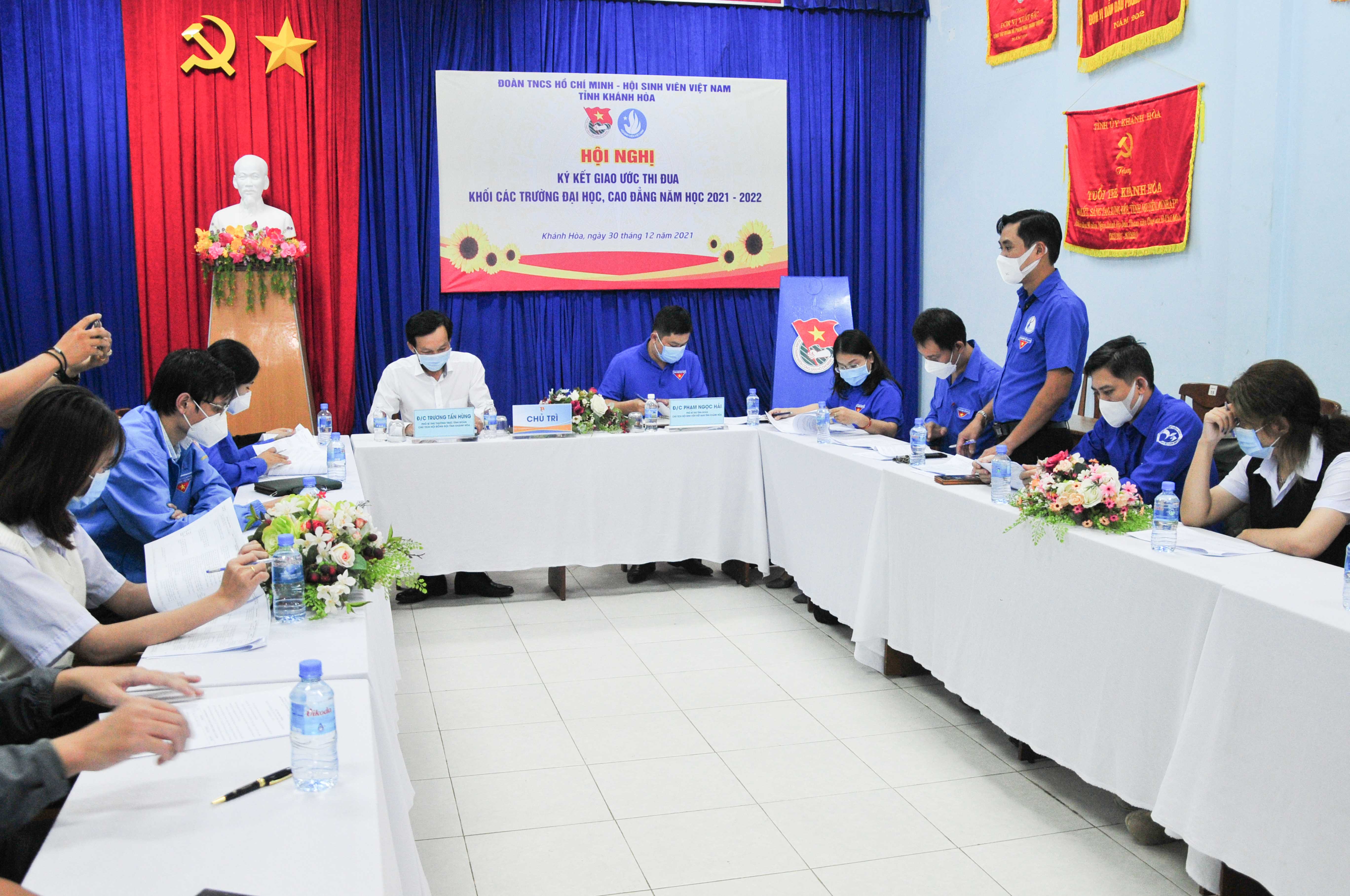 Ký kết giao ước thi đua công tác Đoàn, Hội Sinh viên khối các trường đại học, cao đẳng