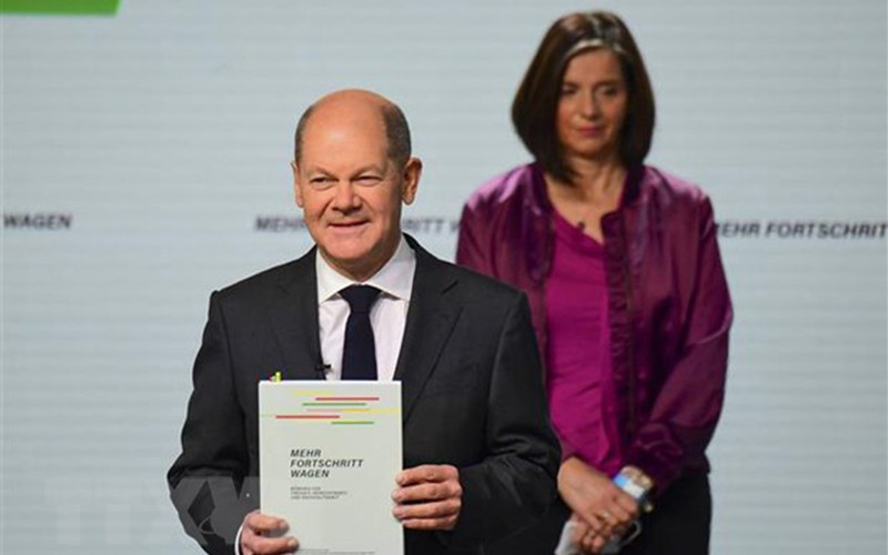 Ông Olaf Scholz ngày trở thành Thủ tướng Đức. (Ảnh: AFP/TTXVN).