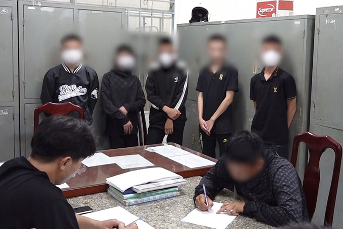 VIDEO: Điều tra vụ hai nhóm thanh niên đánh nhau, gây rối trên đường Võ Nguyên Giáp