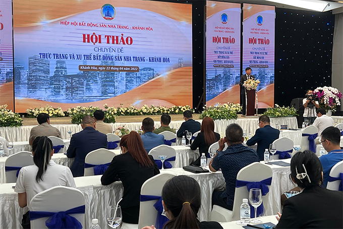 Hội thảo "Thực trạng và xu thế bất động sản Nha Trang - Khánh Hòa"