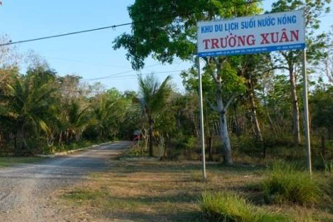 Khẩn trương hoàn thiện thủ tục thu hồi Dự án Khu du lịch nước nóng Trường Xuân