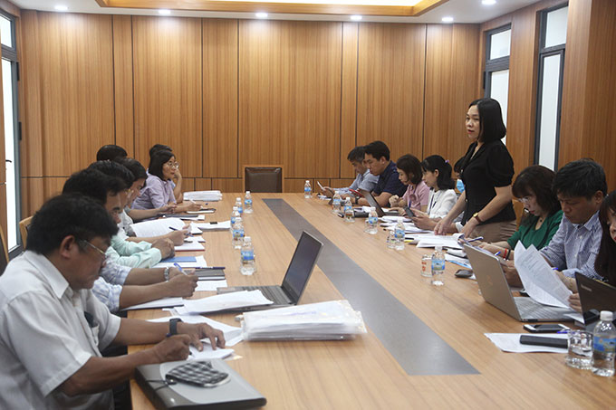 Kiểm tra công tác cải cách hành chính tại Sở Xây dựng