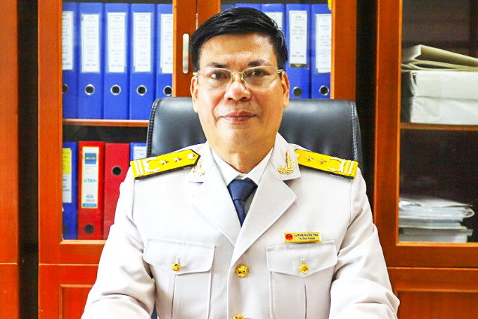 ông Lương Xuân Thu - Trưởng phòng Tuyên truyền và Hỗ trợ người nộp thuế Cục Thuế tỉnh, Giám đốc Trung tâm Điều hành triển khai hóa đơn điện tử